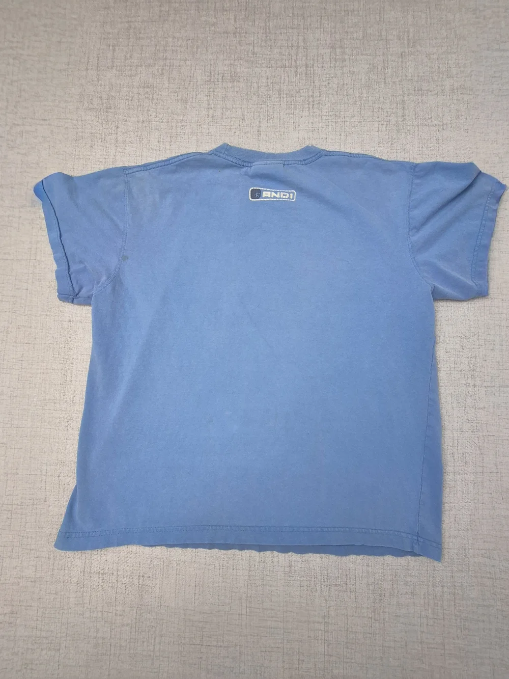 Vintage AND1 The Brand For Ballers T-Shirt Blue Y2K M/L